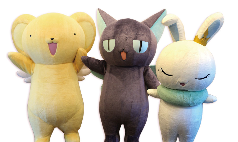 ケロちゃん・スッピー・モモ