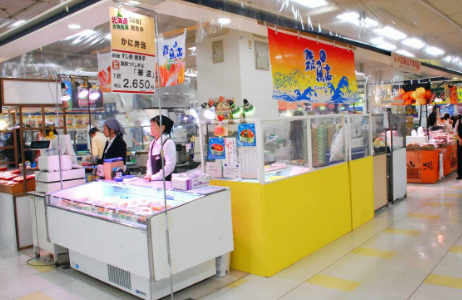 山陽百貨店の6階催事会場