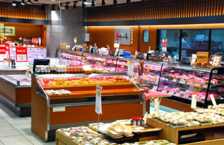 新鮮で賑わいのある売場