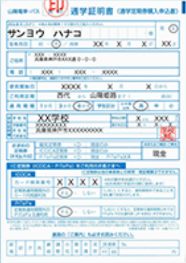 山陽電気鉄道　山陽電鉄　定期券