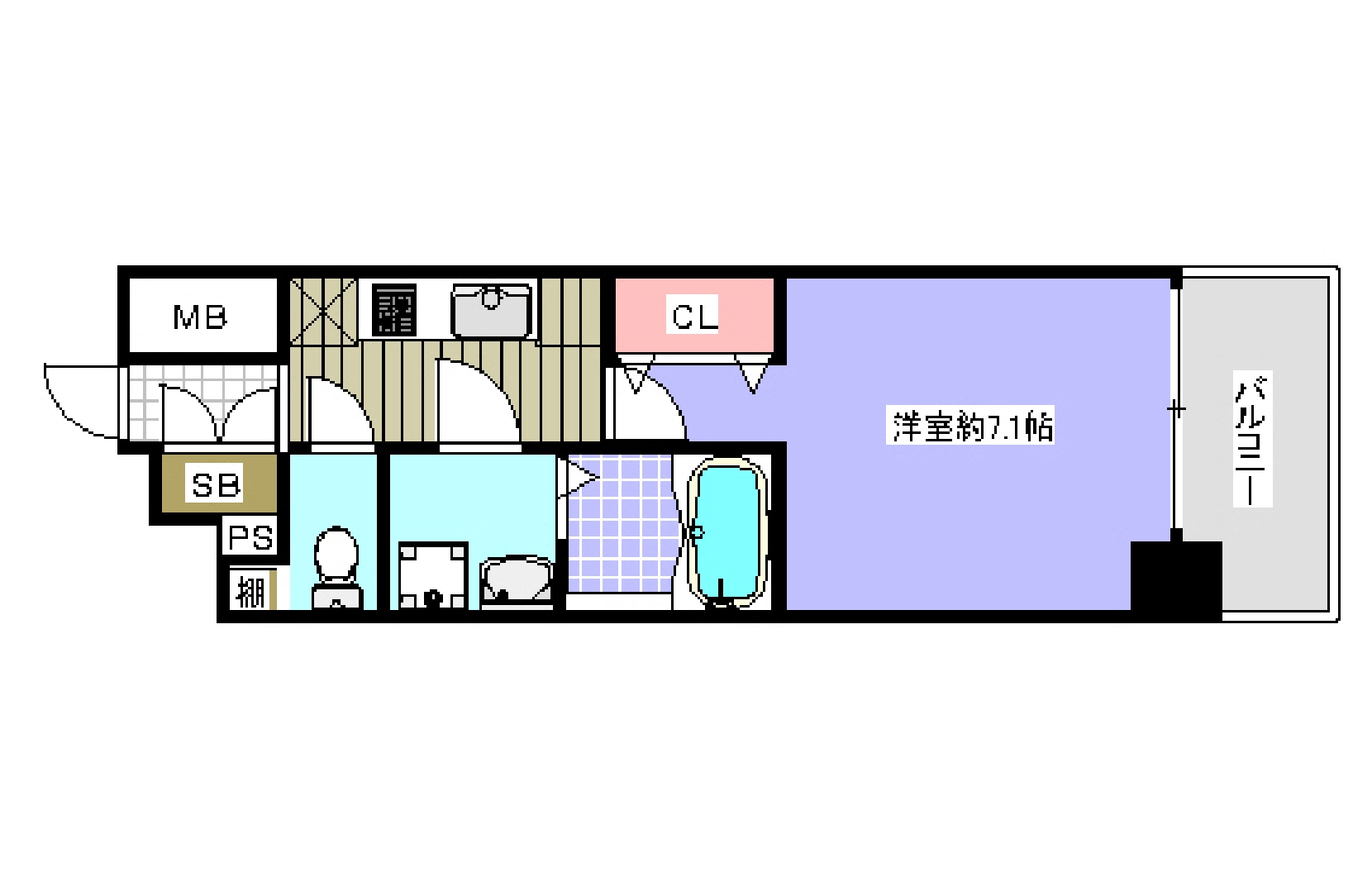 部屋 間取り図