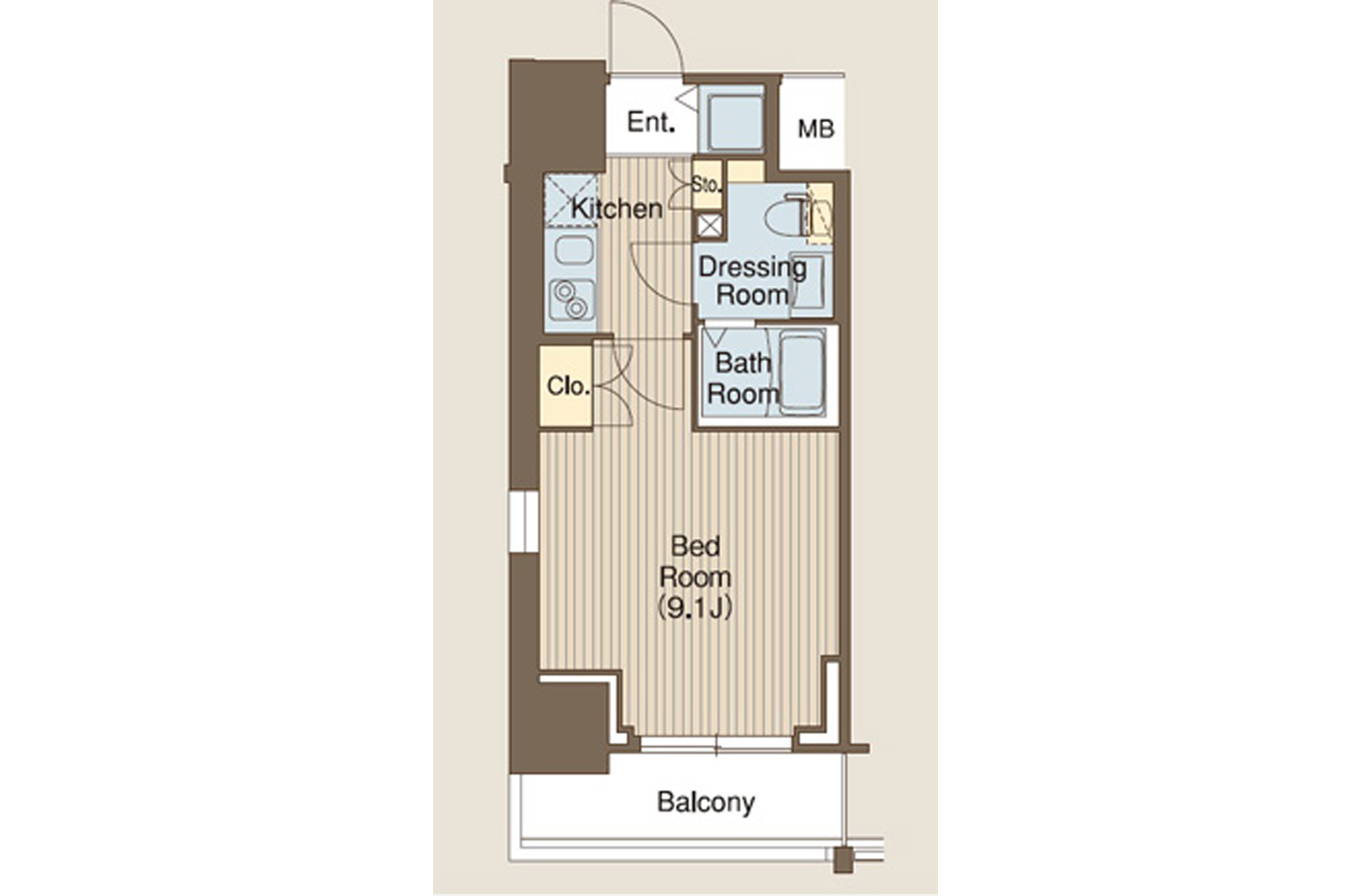 部屋 間取り図