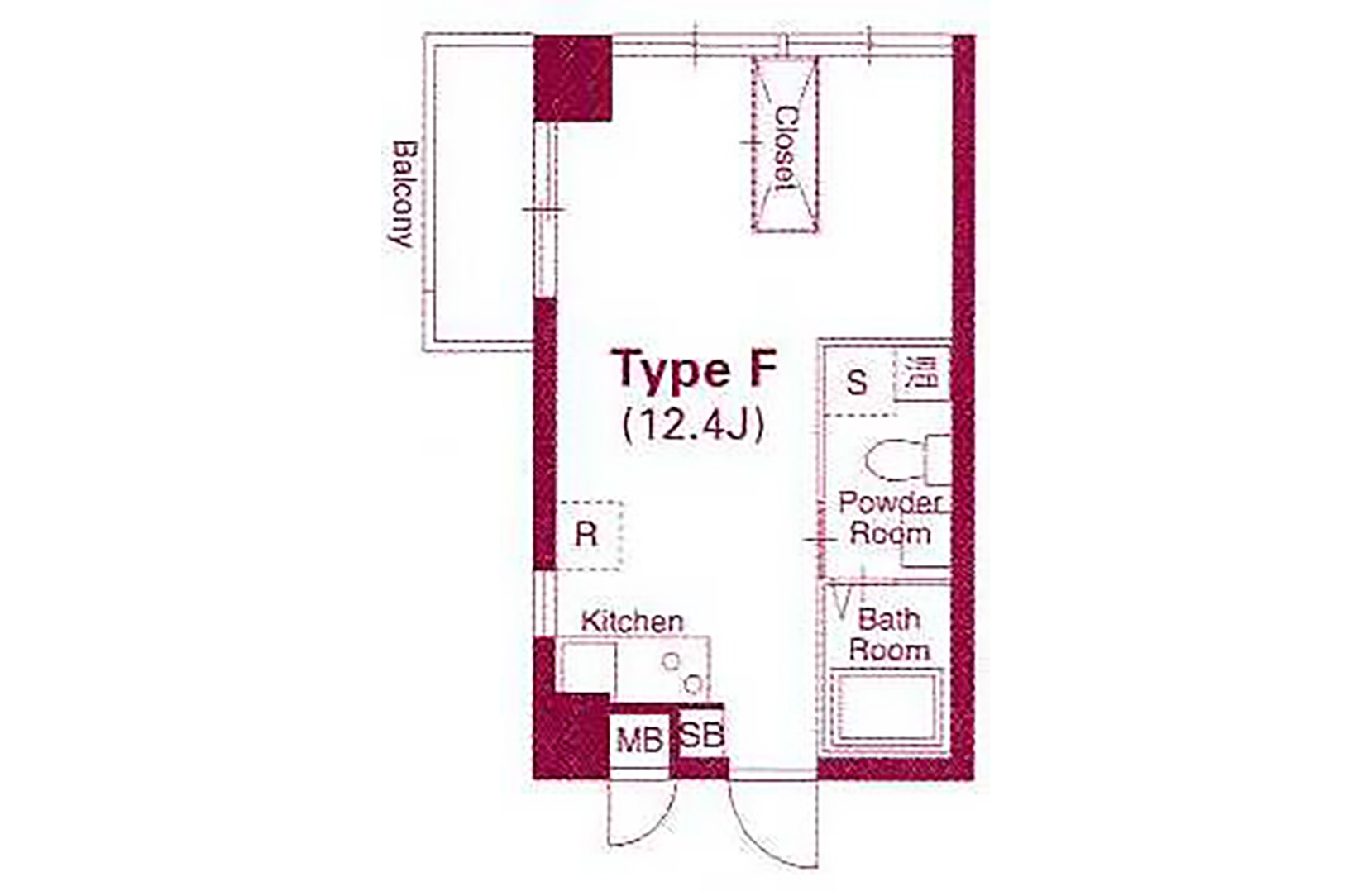 部屋 間取り図