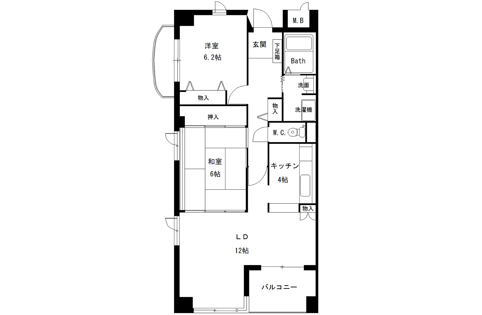 部屋 間取り図