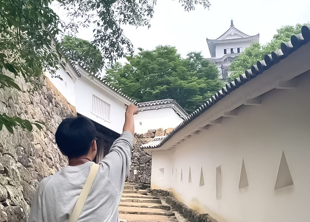 姫路城に到着!