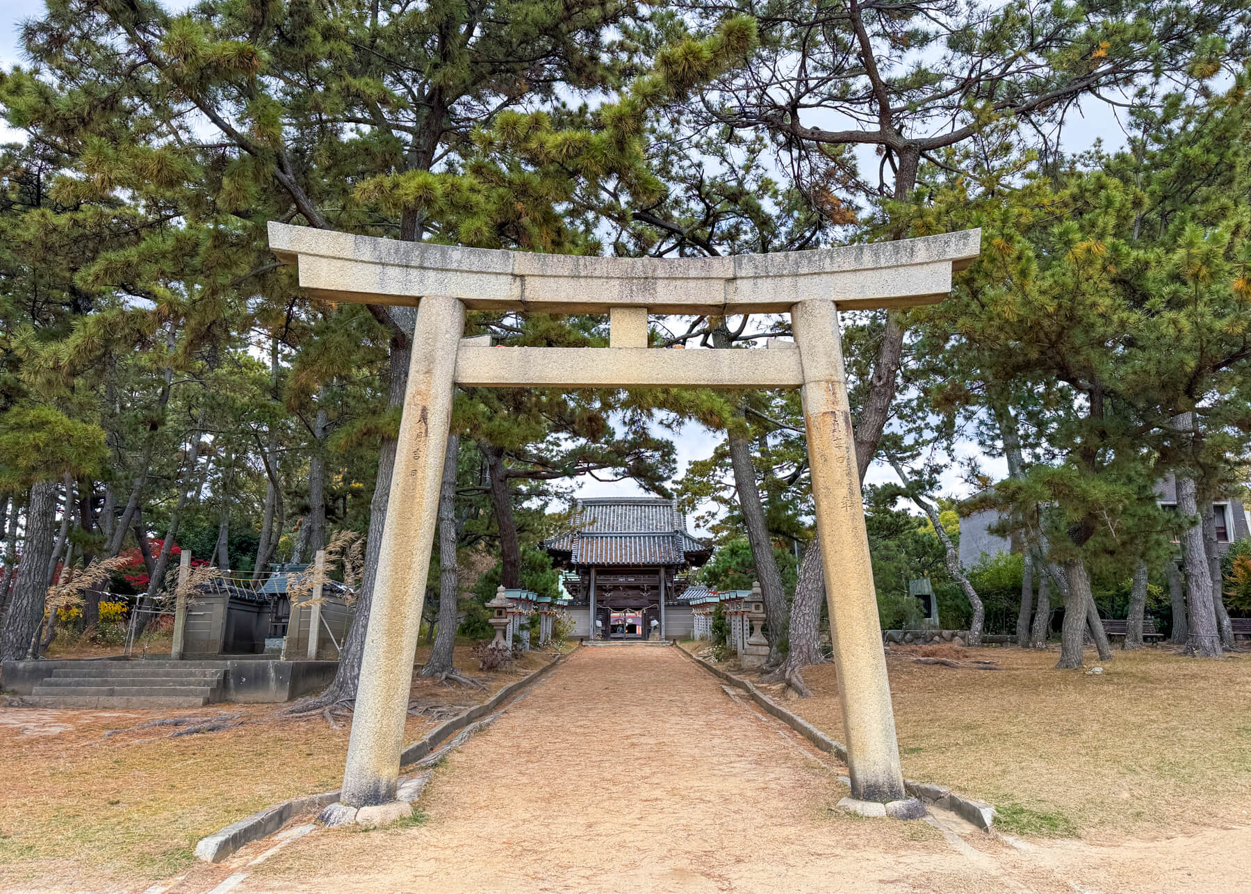 魚住住吉神社の写真1