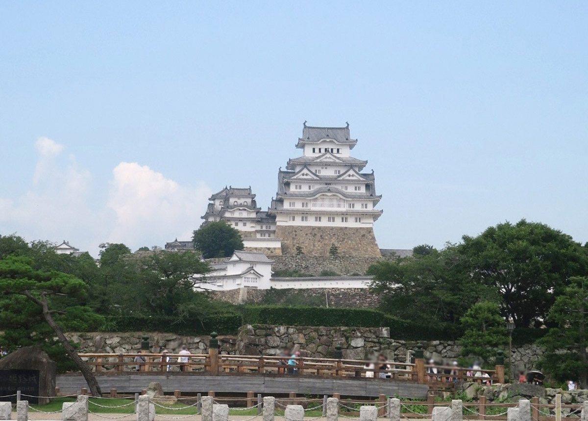姫路に到着後 姫路城までの道のり4